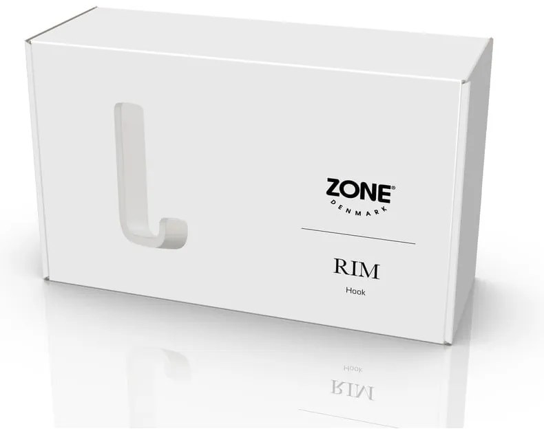 Cârlig de perete Zona Rim, alb