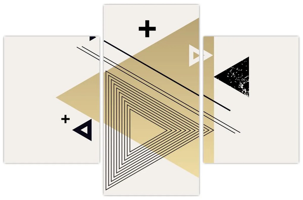 Tablou - Forme geometrice N⁰4 (90x60 cm)