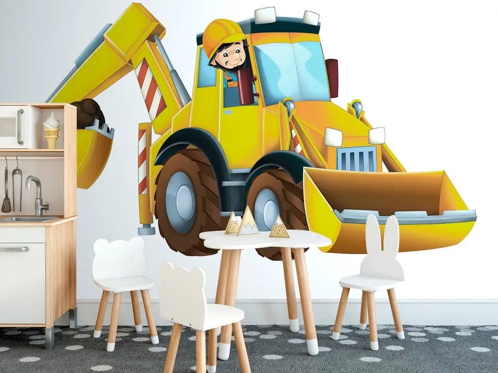 Tapet excavator pentru copii