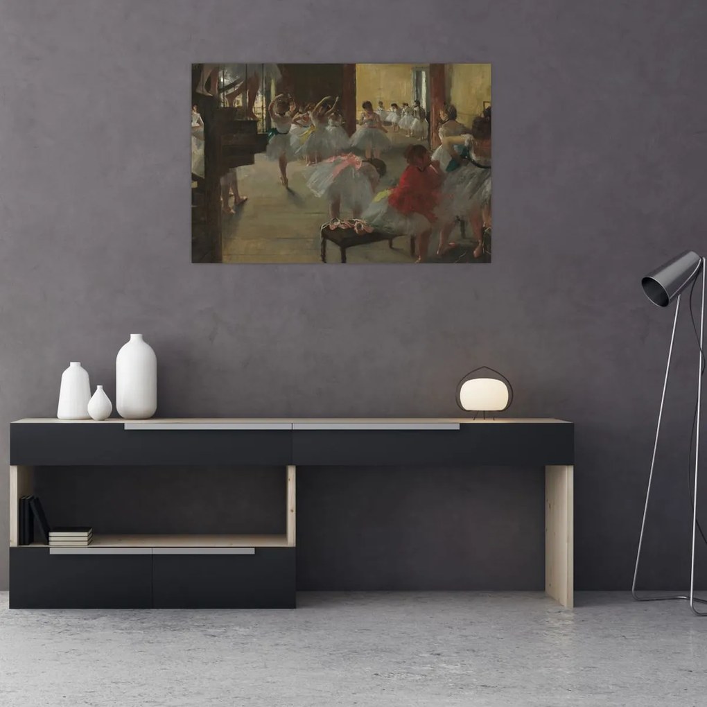 Tablou - Edgar Degas, The Dance Class, reproducere (90x60 cm)