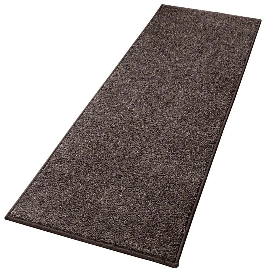 Covor Hanse Home Pure, 80x300 cm, gri antracit