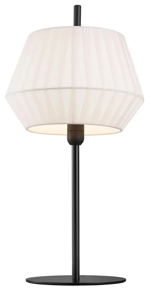 Lampă de masă Nordlux DICTE 1xE14/40W/230V alb/negru