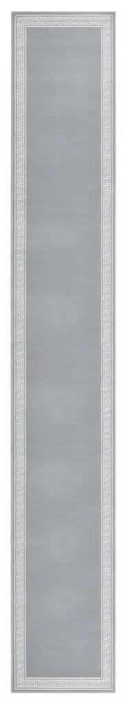 Covor traversa, gri cu motiv, 60x450 cm, BCF grey with motif, 60 x 450 cm