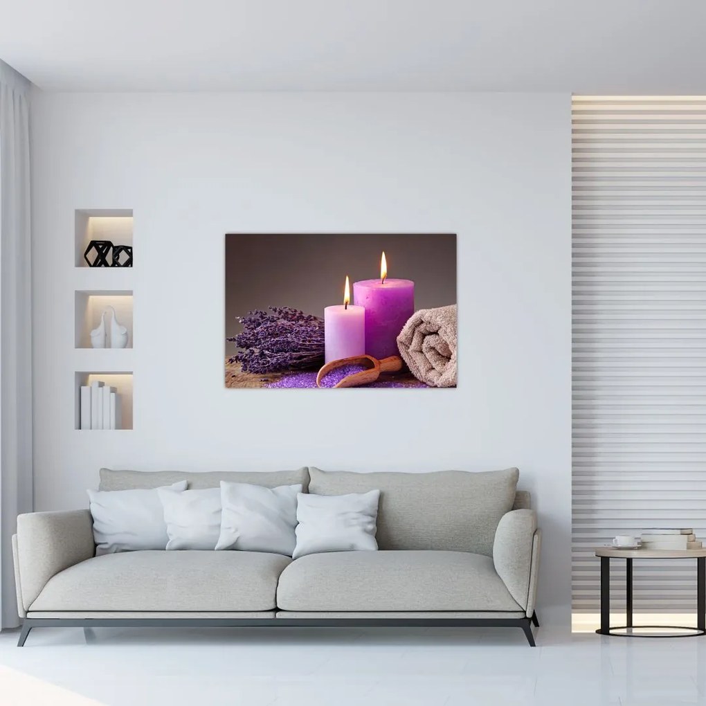 Tablou cu produsele spa (90x60 cm)