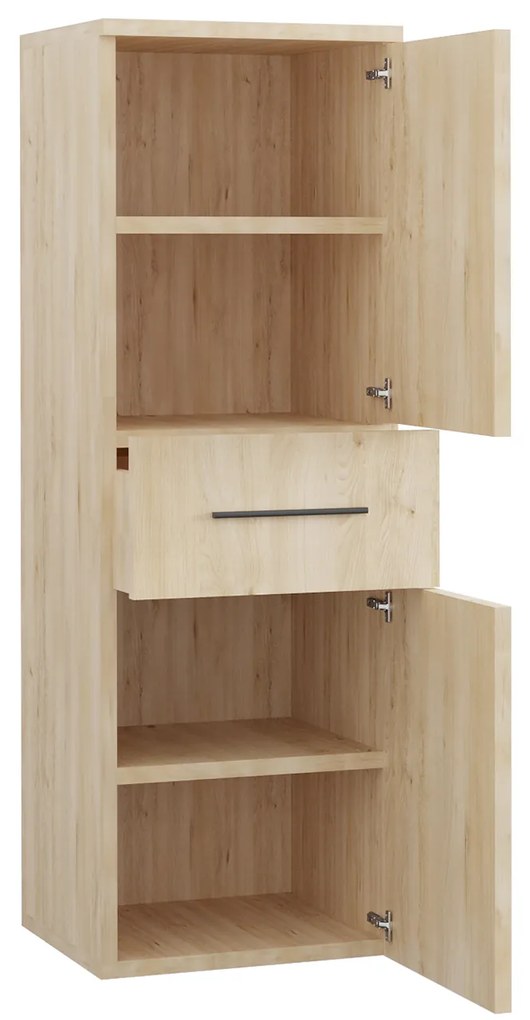 MEBLINE Dulap de baie scăzut LP3 alb
