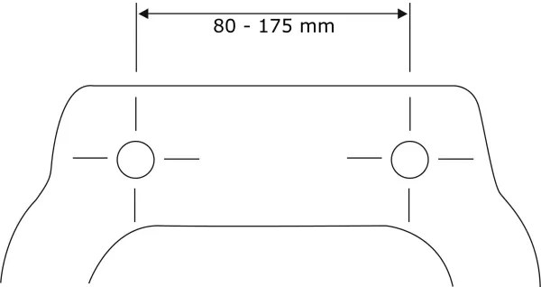 WENKO 24082800 - Capac WC DROPLETS, 45 x 38,8 cm, multicolor/crom lucios