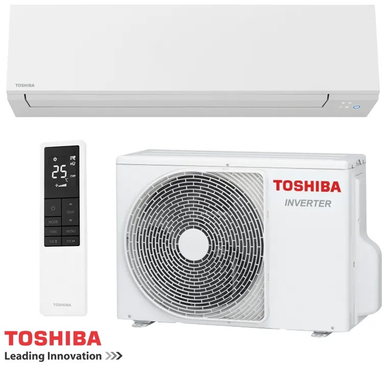 Aparat de aer conditionat inverter Toshiba Shorai Edge RAS-B24G3KVSG-E + RAS-24J2AVSG-E1, 24000 BTU, 50 m², A++, Wi-Fi, R-32, Alb