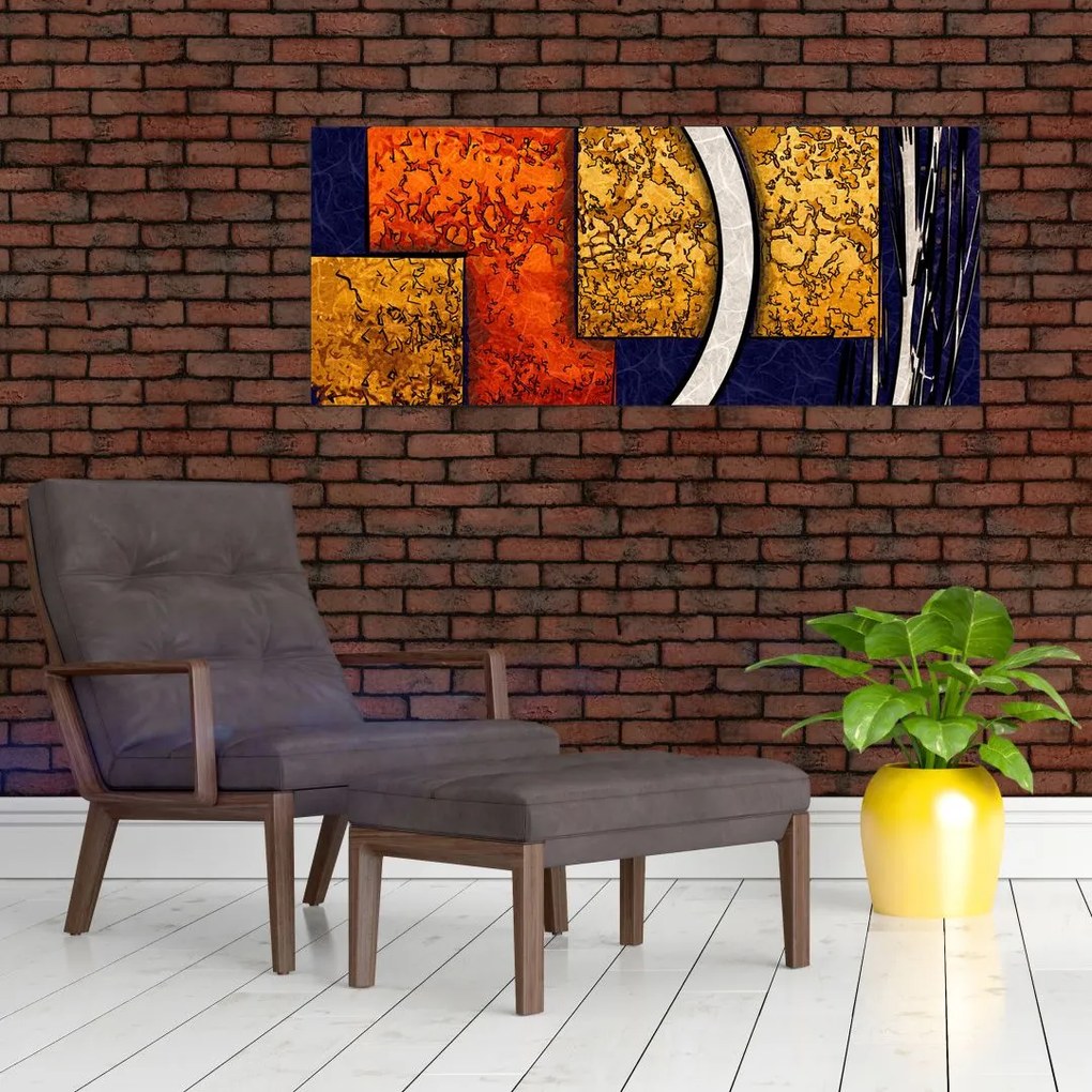 Tablou abstract (120x50 cm)