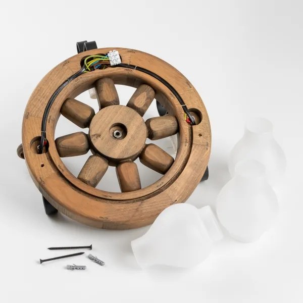 Aplică Brilagi ROATA APLICA 3xE14/40W/230V fag