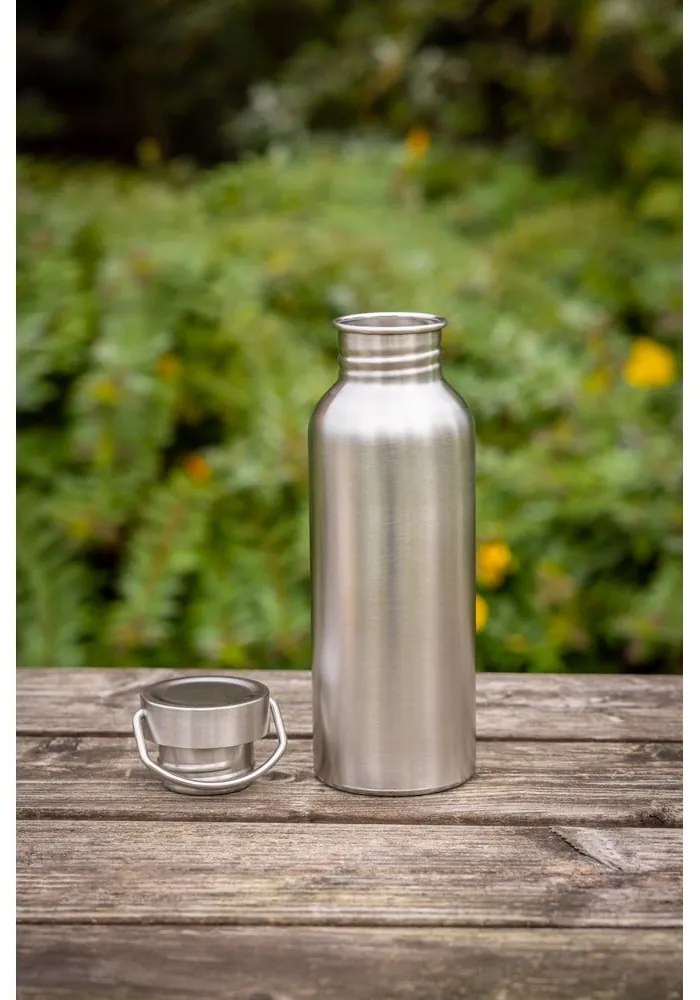 Sticlă argintie din oțel inoxidabil 650 ml – Esschert Design