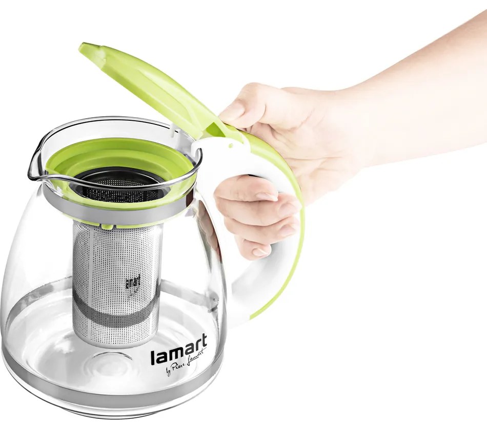 Cafetieră Lamart LT7028 Verre 1,5 l, verde, 1,5 l