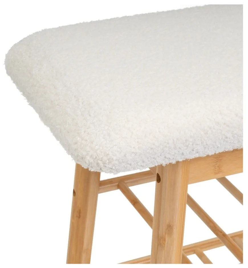 Bancă albă/în culoare naturală – Casa Selección