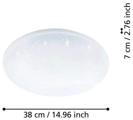 Plafonieră LED dimabilă TOTARI-Z LED/19,2W/230V 2700-6500K Eglo 900001