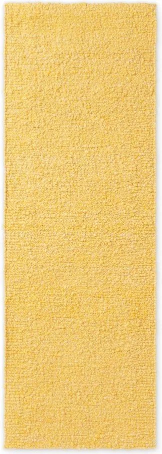 Covor tip traversă galben țesut manual din material bouclé 80x200 cm Notting Hill Portobello – Ted Baker
