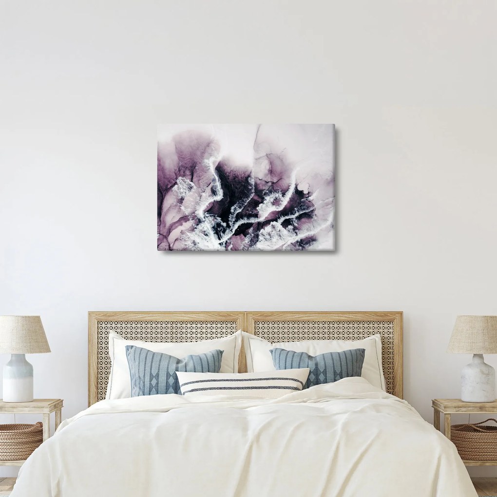 Tablou - Marmură violet N⁰2 (70x50 cm)