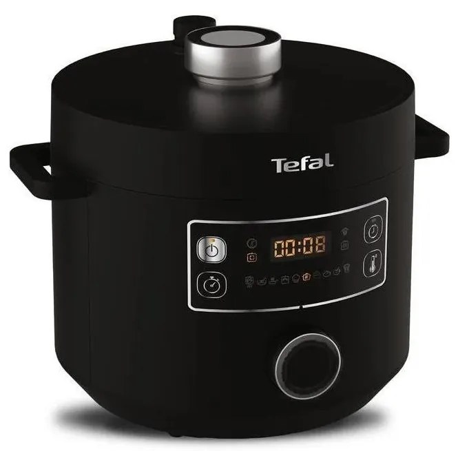 Oală electrică multifuncțională Tefal TURBO CUISINE 4,8 l 1090W/230V negru