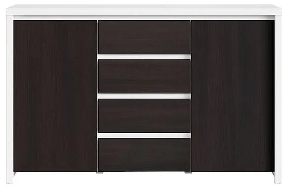 Comoda wenge cu sertare Kaspian, 143.5X40.5X92 CM