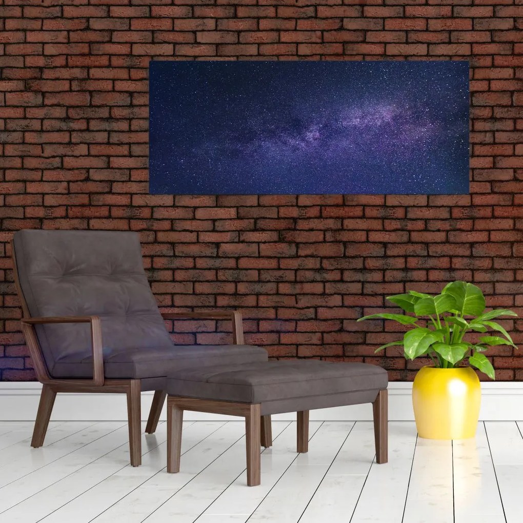 Tablou cerului nocturn (120x50 cm)