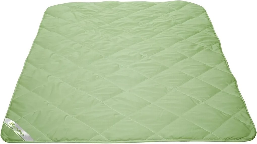 Pilota 4 Anotimpuri, Bamboo Sense, 200x220 cm, 250 g + 150 g, fibra de bambus, verde