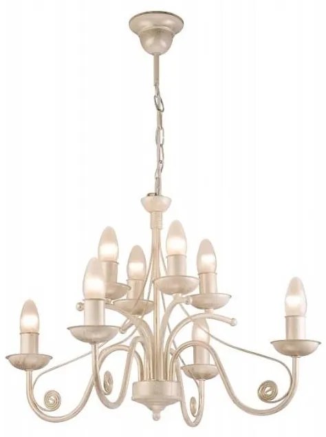 Lustră pe lanț DONATO 8xE14/40W/230V