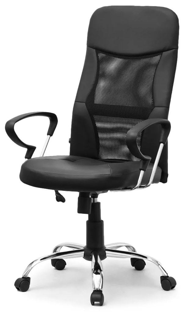 Scaun Olino (negru + crom). 1110526