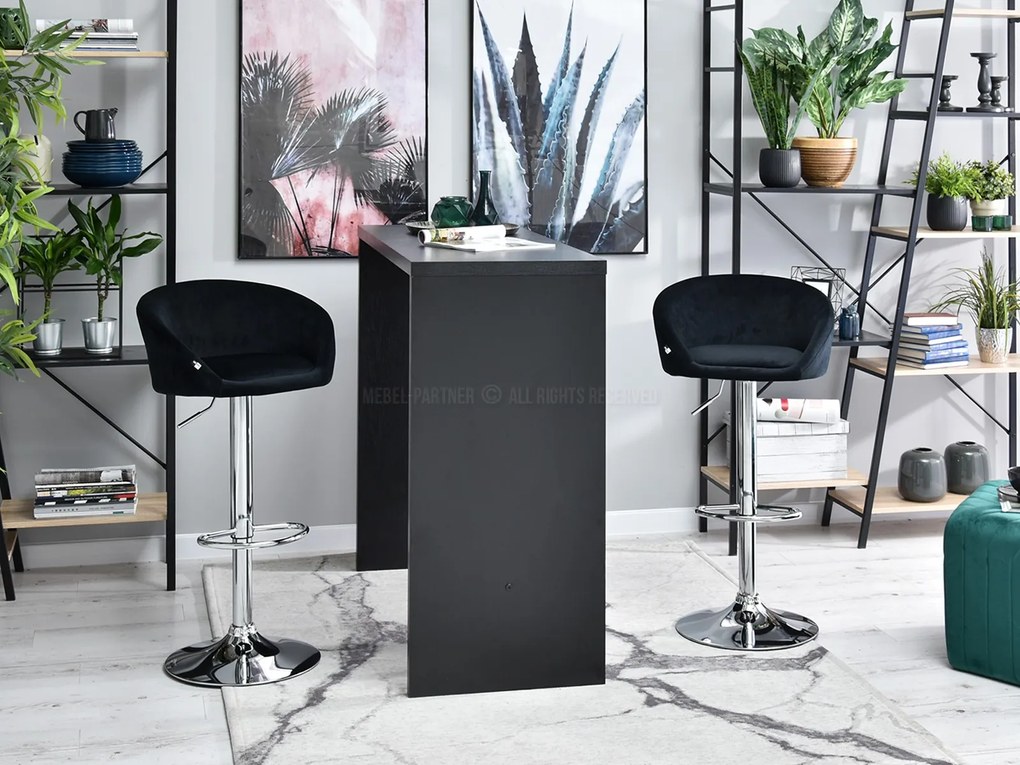 Scaun Hanzel (negru + crom). 1110538