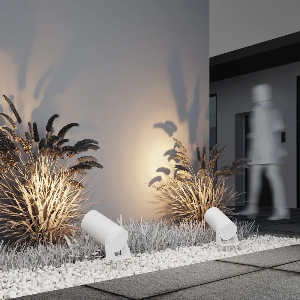 Proiector LED cu tarus iluminat exterior IP65 Bern 30W alb