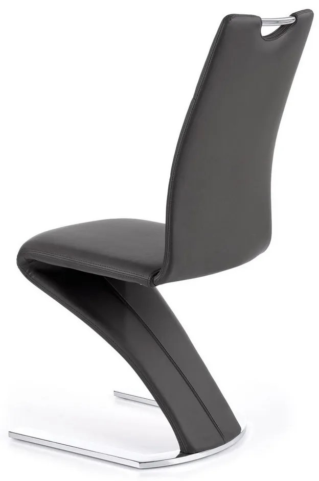Scaun de bucaterie Lindsey, negru