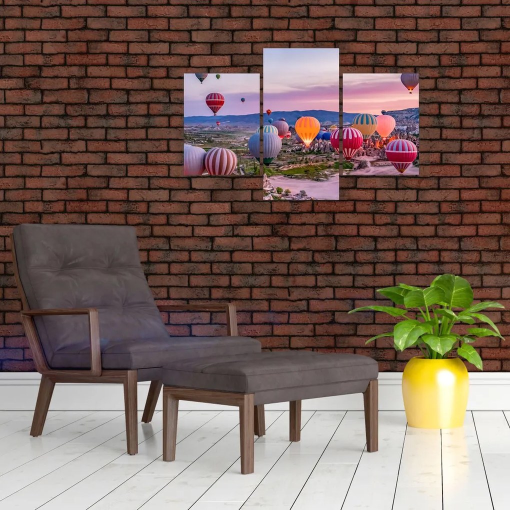 Tablou - Baloane cu aer cald (90x60 cm)