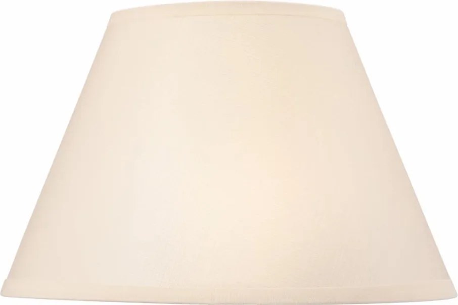 Abajur de schimb JUTA, E27, Ø 19 cm, crem