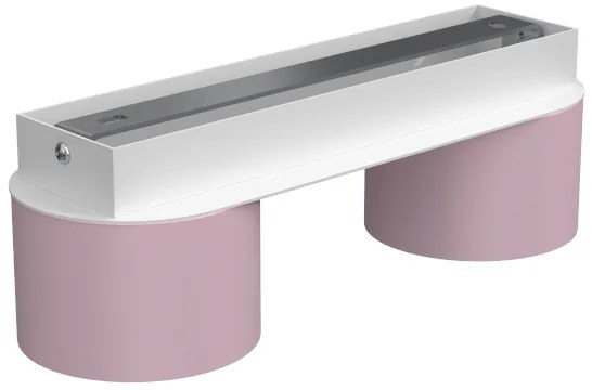 Plafonieră DIXIE 2xGX53/11W/230V roz