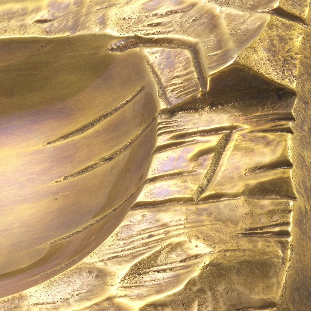 Tava design LUX din alama solida turnata Chiasso