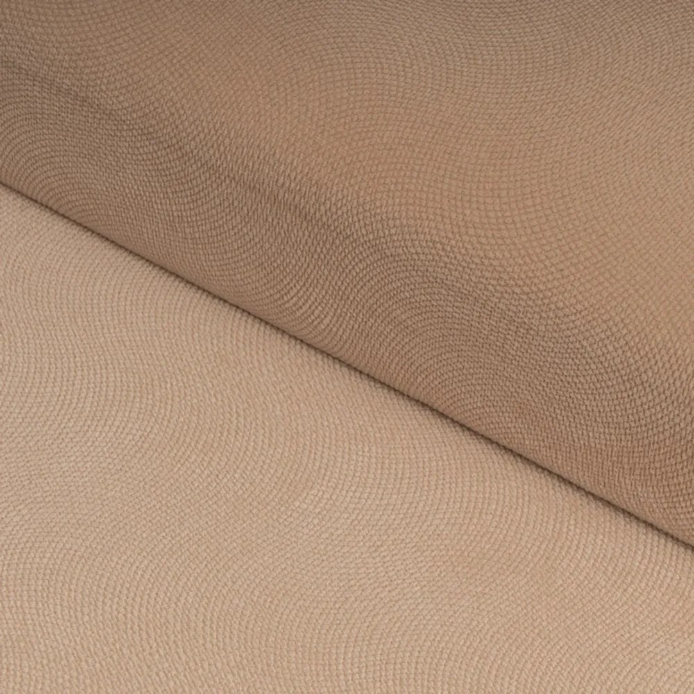 Taburet maro deschis cu tapițerie din catifea Estela – Casa Selección