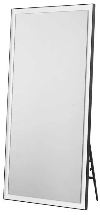 Oglinda baie de perete sau podea cu iluminat LED IP44 Adon, 75x150cm
