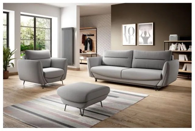 Scaune Set 236cm Gri