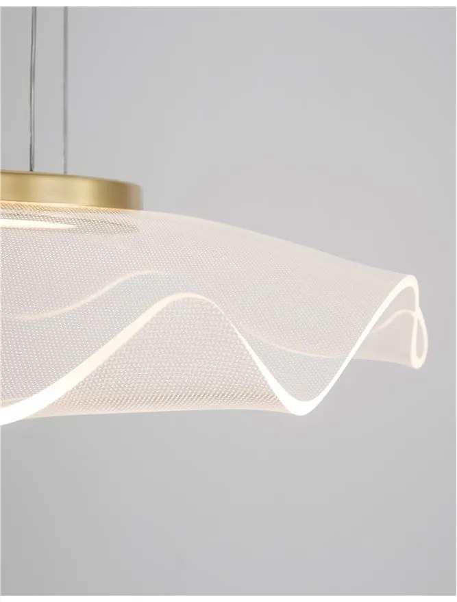 Lustra suspendata LED moderna cu design original deosebit SIDERNO