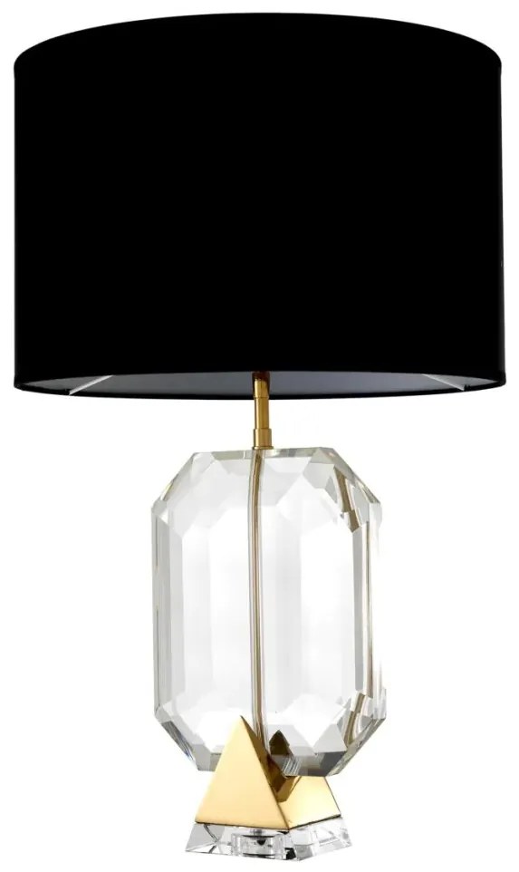 Lampa de masa eleganta design LUX Emerald auriu 110145 HZ