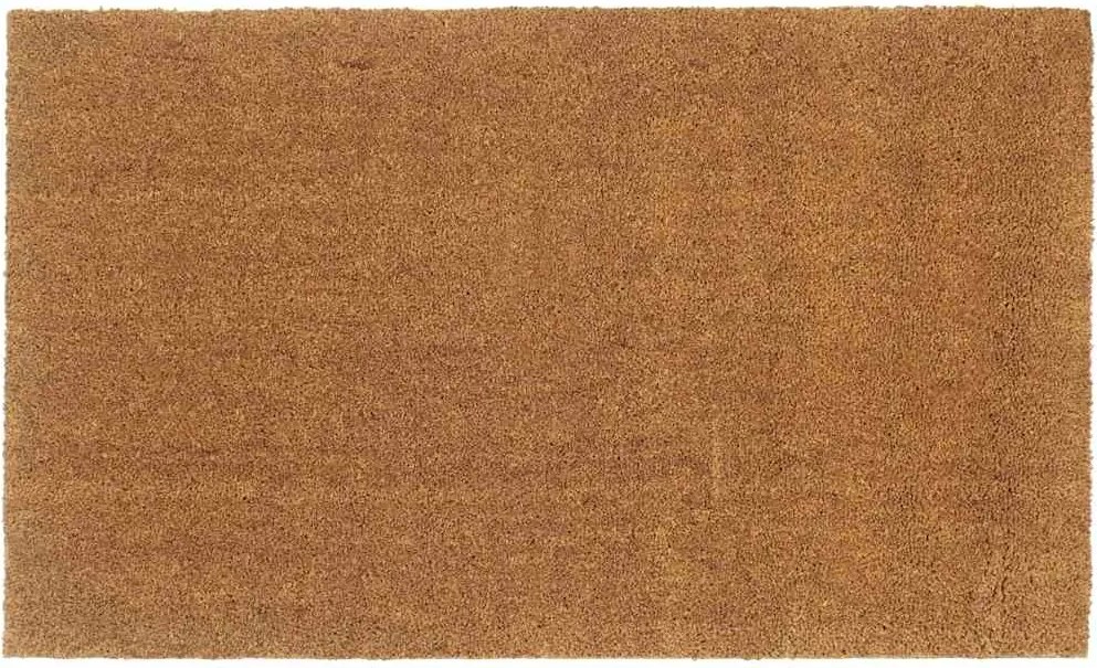 vidaXL Covoraș de ușă natural, 90x150 cm, fibre de cocos
