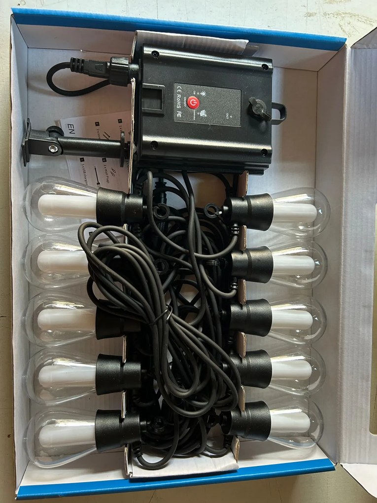 Ghirlanda Led Solara 10M IP44 10 Leduri