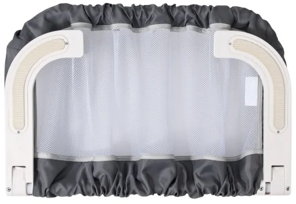 Safety 1st - Barieră de siguranță pentru pat de călătorie, neagră