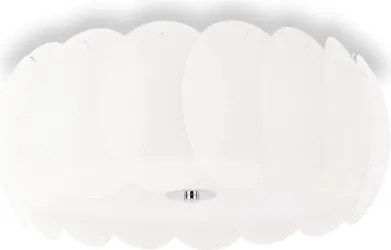 Ideal Lux - Abajur de schimb OVALINO pentru candelabru și plafonieră, alb