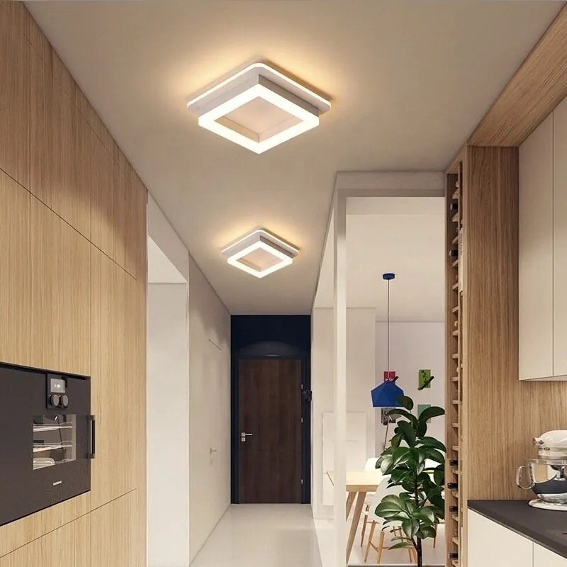 Lustra LED Plafoniera ESN6081f-W, 64 W