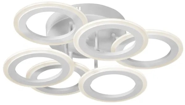 Lustră aplicată 6xLED/18W/230V albă