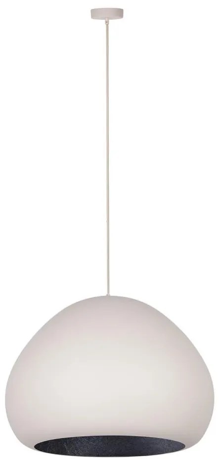 Lustră pe cablu LAVA 1xE27/15W/230V crem/negru