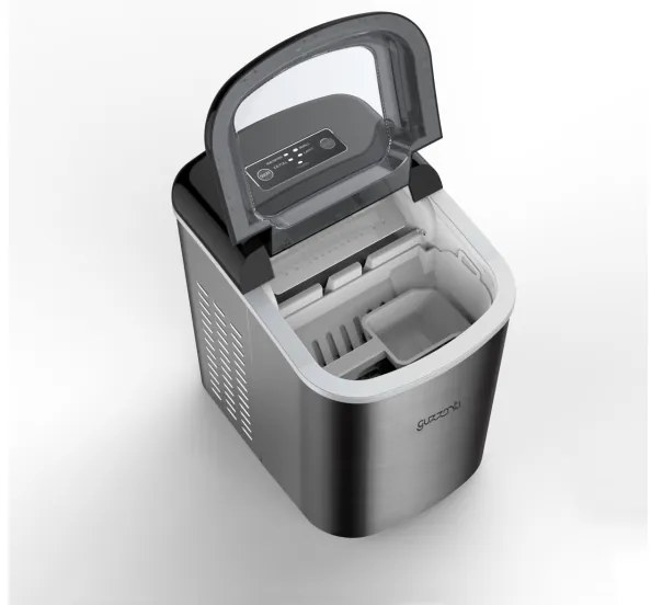 Guzzanti GZ125 - Producător de gheață 140W/230V inox/negru