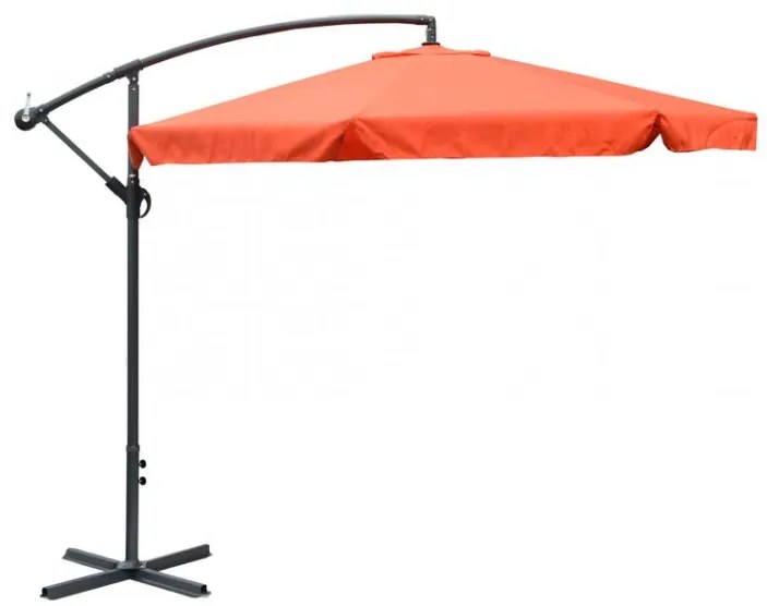 Umbrelă de soare teracotă 300cm EXCLUSIV