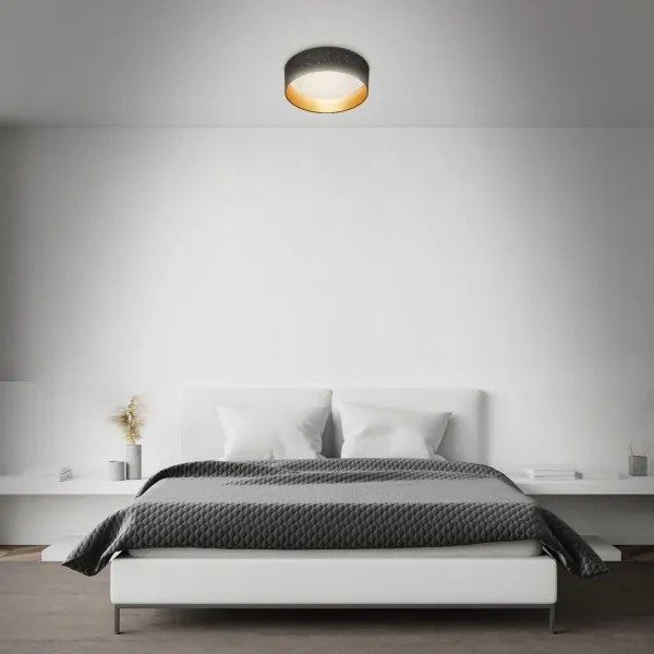 Plafonieră Briloner 3882-015 MAILA STARRY LED/18W/230V negru/auriu