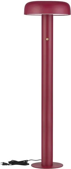 Lampadar LED 3000K NOELIA bordeaux