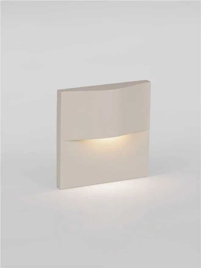 Spot aplicat perete exterior LED 3000K IP65 FLAC sand