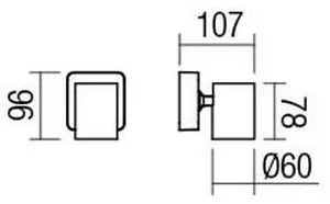 Redo 04-467 - Lampă spot CAMEO 1xGU10/35W/230V